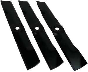 Set of 3 Blades Replaces John Deere M115495 Oregon 491-381 91-381 STENS 330-373