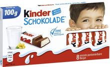 Load image into Gallery viewer, Ferrero Kinder Chocolate, 8 bars
