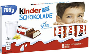 Ferrero Kinder Chocolate, 8 bars