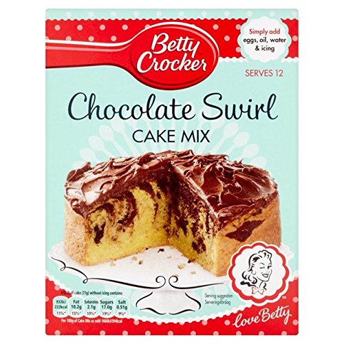 Betty Crocker Chocolate Swirl Cake - 425g (0.94lbs)