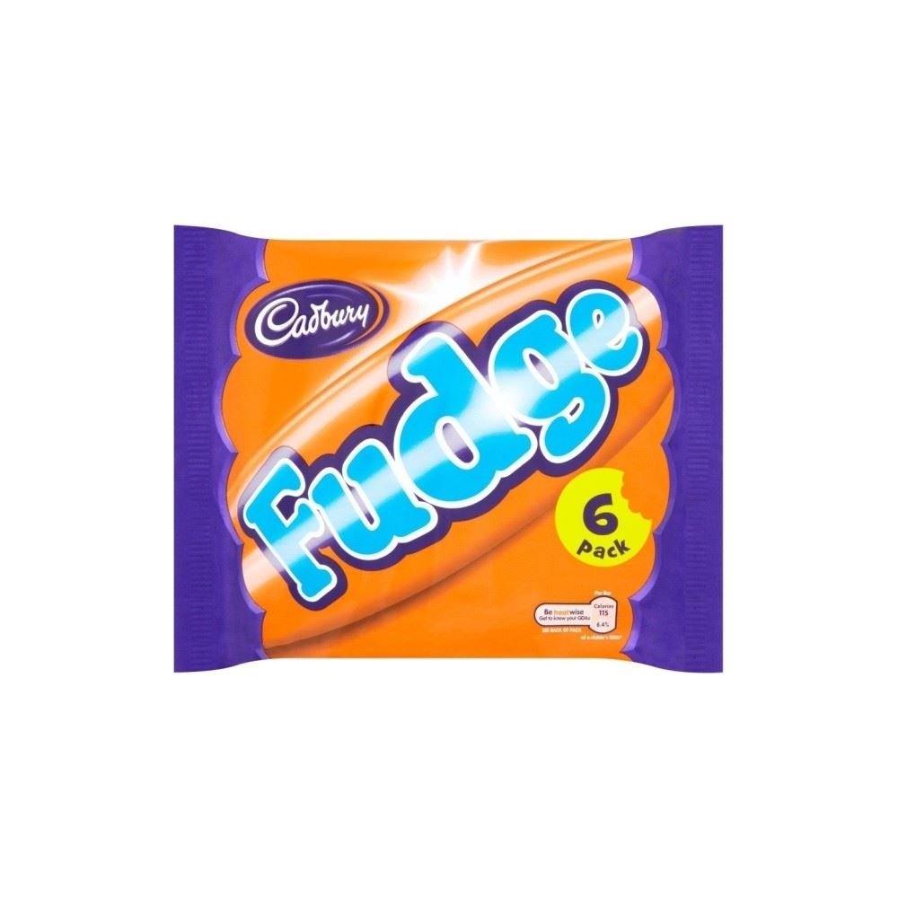 Cadbury Fudge (6 per pack - 147g)