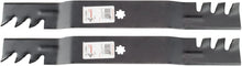 Load image into Gallery viewer, Rotary Copperhead Mulching Mower Blades Fit John Deere Models D100 LA100 Replaces OEM GX22151 GY20850 For 42 Inch Deck (pack of 2)
