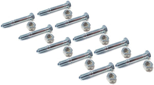 (10pk) 916 Rotary Shear Pins & Lock-Nut Compatible With Ariens 510015, 051001500 __#G451YH4 51IO3478098