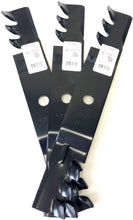 Load image into Gallery viewer, Set of 3, Made In USA Heavy Duty Replacement Mulching Blades For John Deere M127500, M127673, or M145476
