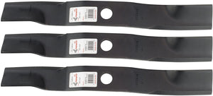 3 Rotary Mower Blades Fit Kubota Models ZD ZG KOHLER ZD1F-60P ZD21 ZD25 Replaces K5647-34330 3 Blades For 60 Deck