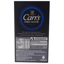 Load image into Gallery viewer, Carr&#39;s Table Water Biscuits (200g) - Pack of 6
