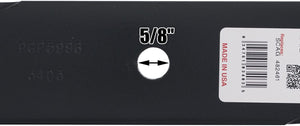 Rotary 3403 2 Mower Blades for Lesco Scag Snapper Toro Windsor 18 Length 2-1/2 Width .2040 Thickness 5/8 Center Hole Fits 36" Deck