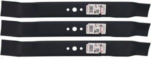 Rotary 3 Blades for Husqvarna Poulan 532189028, 532406712, 21" Deck