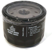 Load image into Gallery viewer, Replacement Oil Filter for Briggs &amp; Statton 492932. This is the shorter oil filter.
