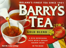 Load image into Gallery viewer, Barry&#39;s Tea Bags, Gold Blend, 80 Count
