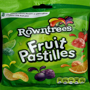 NESTLE ROWNTREE CANDY FRUIT PASTILLES BAG, 7.23 OZ