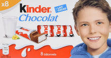 Load image into Gallery viewer, Kinder Chocolate 100g/3.52oz (Pack of 3)
