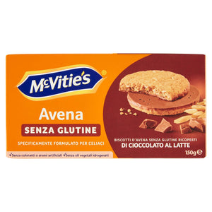 McVities Gluten Free Milk Chocolate Hobnobs Biscuits