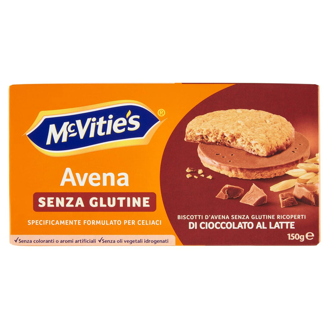 McVities Gluten Free Milk Chocolate Hobnobs Biscuits