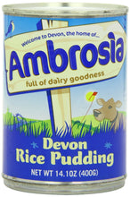 Load image into Gallery viewer, Ambrosia Devon Rice Pudding, 14.1 Ounce Cans (Pack of 12)
