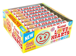 Swizzels Matlow Giant Love Hearts Fruit Sweets 39G