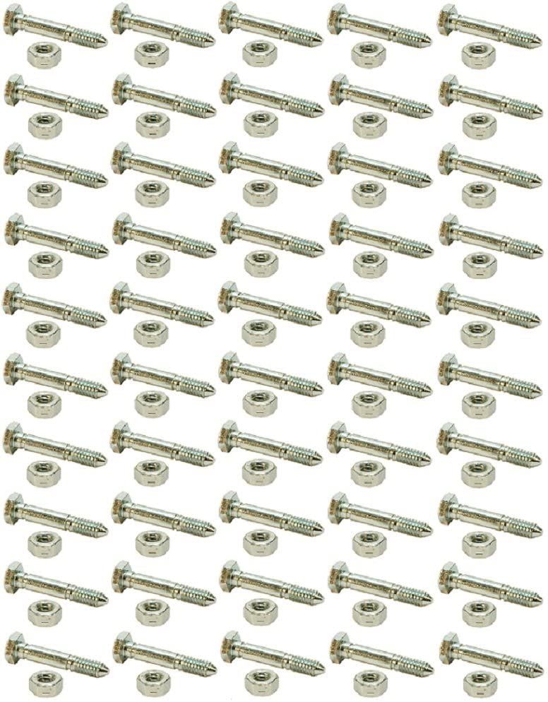 (50) SHEAR PINS / BOLTS 51001500, 510015, AM122156, AM136890, 13865, 7091550, 91550, 3285-11, 828d, 924de, 1032d, 1128de, 1128dde, 1332ddde