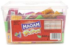 Load image into Gallery viewer, Maoam Stripes - Fruit Flavour Chew 120 Tub
