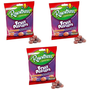 Rowntrees Red and Black Fruit Pastilles Bag 150g