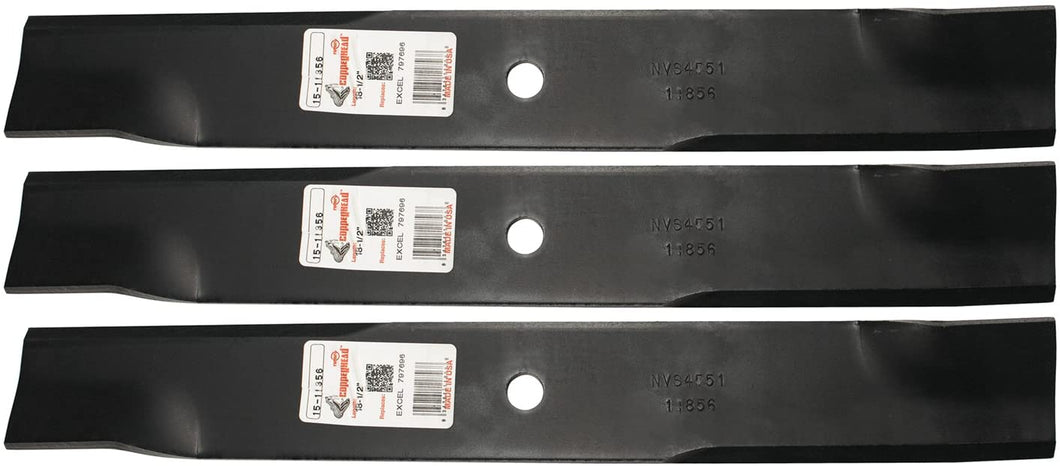 Rotary Pack of 3 11856 Replacement Blades