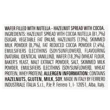 Load image into Gallery viewer, Ferrero Nutella B-ready Snack, 132g
