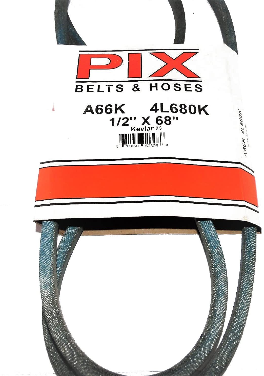 A66K/4L680K Pix Kevlar Belt Compatible With SNAPPER/KEES 1-0678 7010678 (1/2x68\)