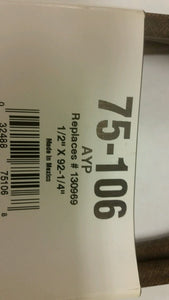 MowerPartsGroup Deck Drive Belt Made with Kevlary AYP 130969 Ariens 21546080 Husqvarna 532130969