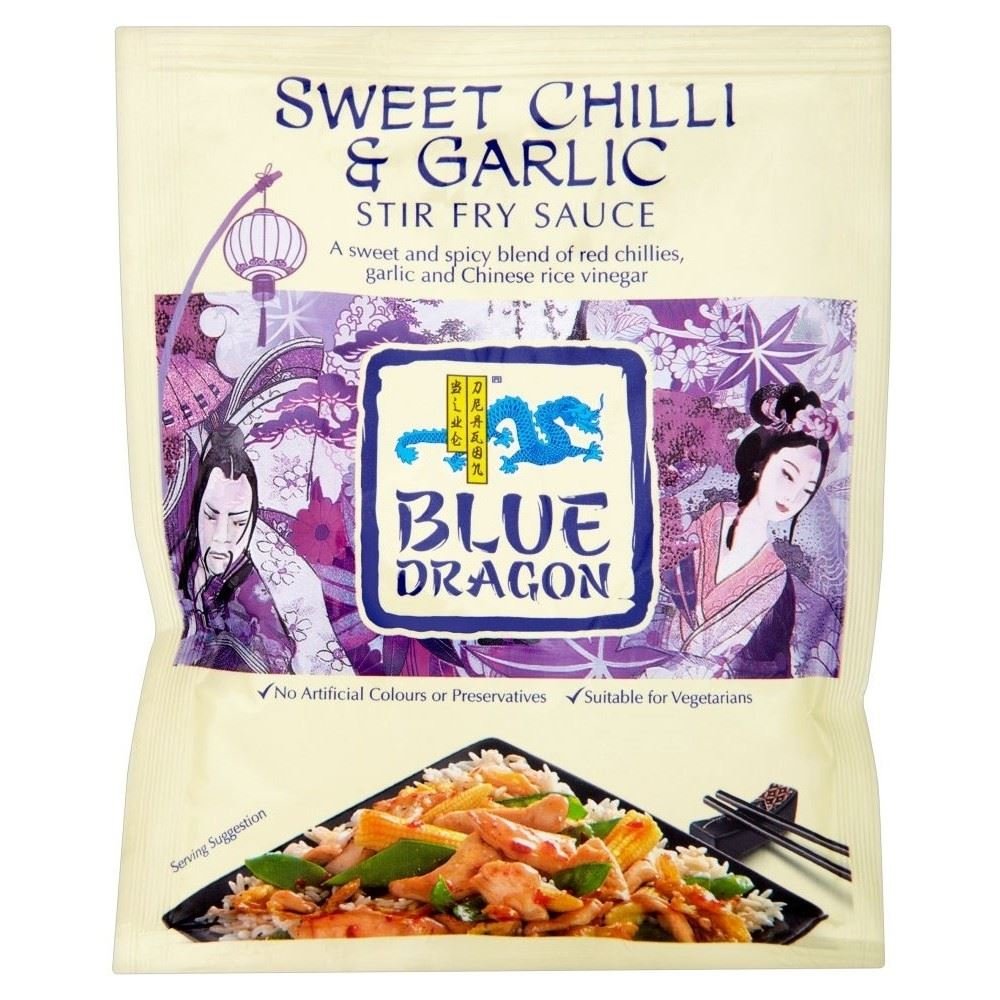 Blue Dragon Stir Fry Sauce - Sweet Chilli & Garlic (120g)