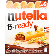 Load image into Gallery viewer, Ferrero Nutella B-ready Snack, 132g
