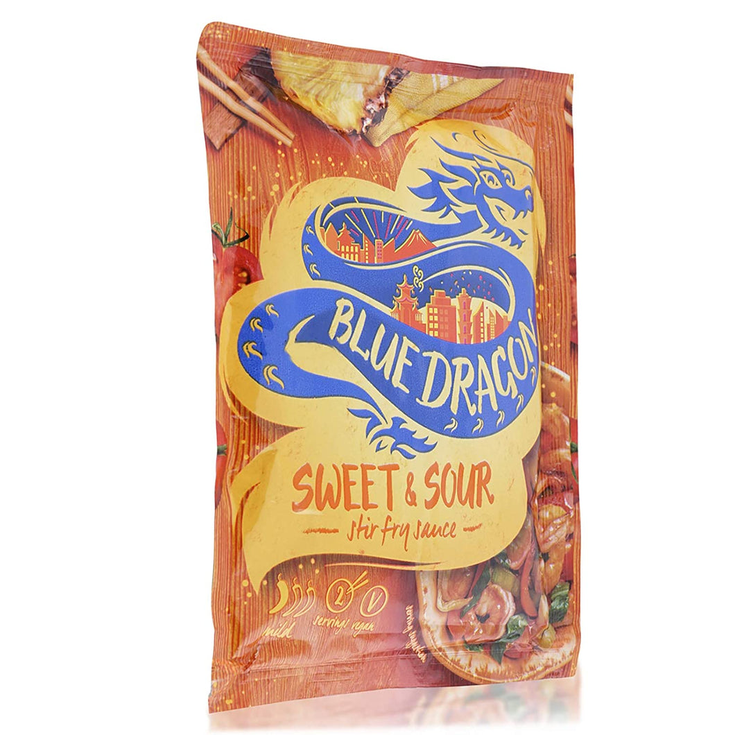 Blue Dragon Sweet & Sour Stir Fry Sauce - 120g Pack of 4