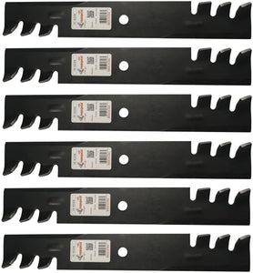 Rotary (6) 6298 Mower Blades for Gravely 46998, 52928, 87792, 32" 50" Deck