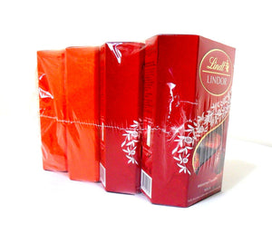 Lindt LINDOR Milk & Orange Chocolates Truffles(4 pack of 200g)