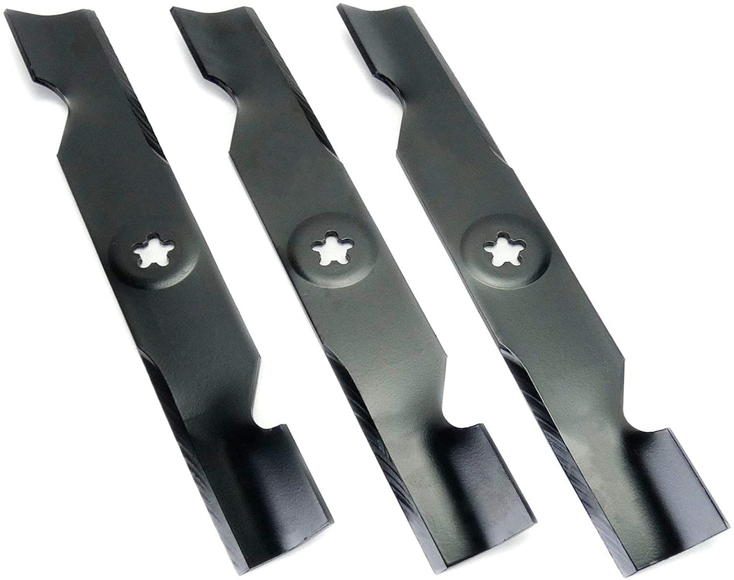 (3) Rotary 9907 Mower Blades for Husqvarna 5321739-20, 5321800-54, 48