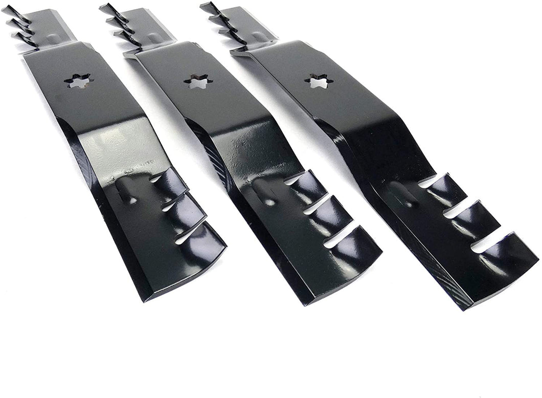Rotary 12809 PK3 Blades for Cub Cadet 742-04053, 742-04053A, 942-04053-X, 942-04053A, 50