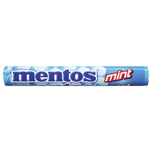 Mentos Chewy Mint Candy Roll, Peppermint, Stocking Stuffer, Gift, Holiday, Christmas