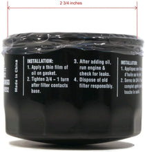 Load image into Gallery viewer, Pack of 6 Oil Filter for Kawasaki 49065-2057, 49065-2062, Tecumseh 36262,36563,36961
