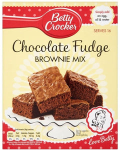 Betty Crocker Chocolate Fudge Brownie Mix (415g) - Pack of 2