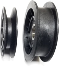 Load image into Gallery viewer, Poulan Husqvarna Jonsered Craftsman Set of 2 Compatible Drive Pulleys, V-Idler for 532194326 194326; Flat Idler for 532194327 194327
