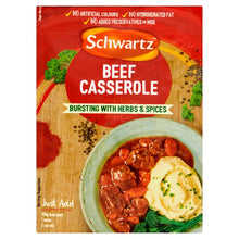 Load image into Gallery viewer, Schwartz Authentic Beef Casserole Mix 43g
