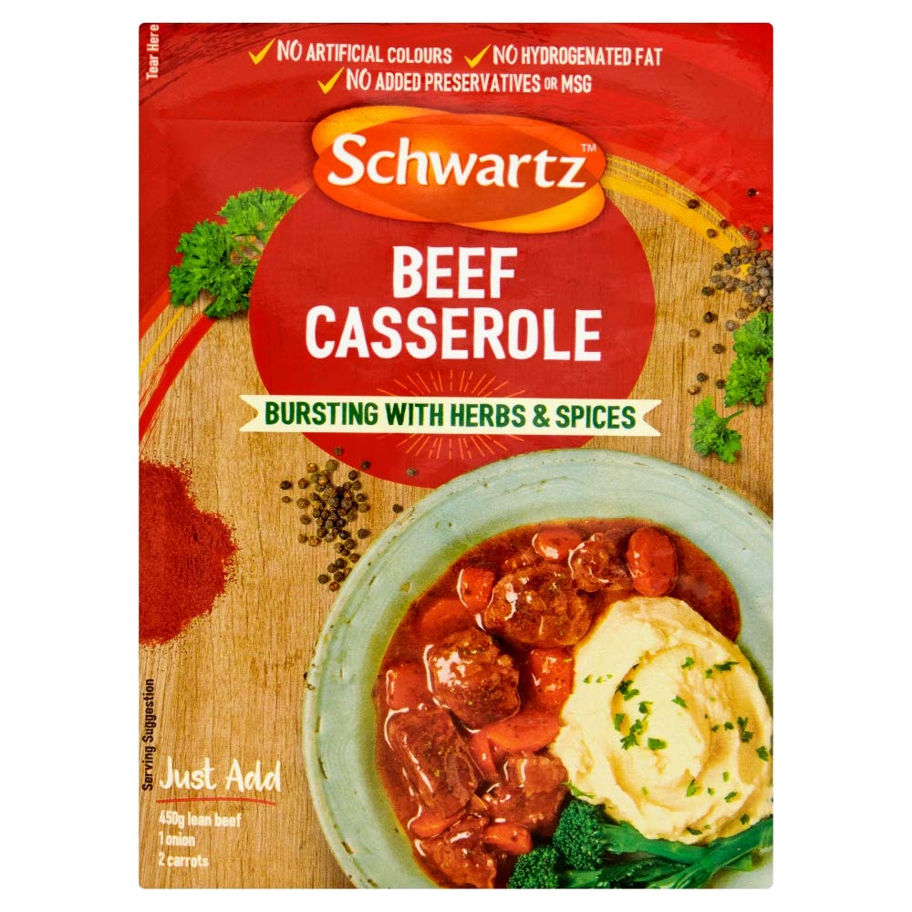 Schwartz Authentic Beef Casserole Mix 43g