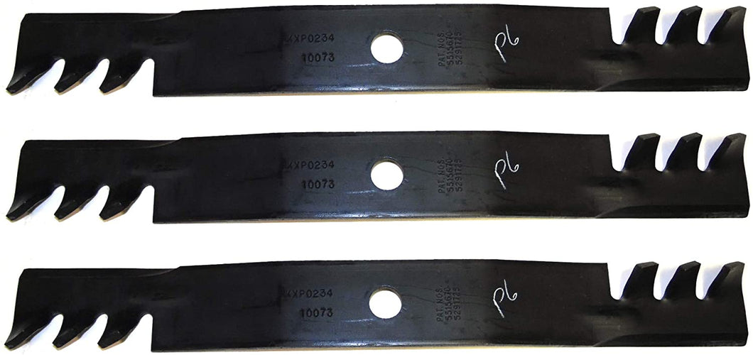 Rotary. (3) 10073 Blades Compatible with John Deere M128485