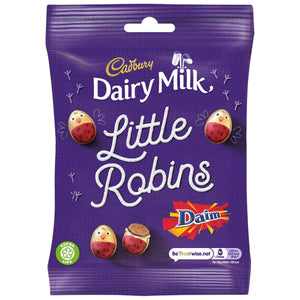 Cadbury Dairy Milk Little Robbins Daim bag 86g (Pack of 12)
