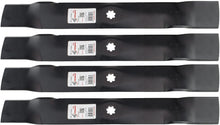 Load image into Gallery viewer, Rotary (4) 11593 Mower Blade Replaces John Deere GX22151 AM137328, 42&quot; Deck
