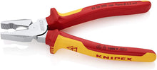 Load image into Gallery viewer, High Leverage Combination Pliers VDE Certified Grip
