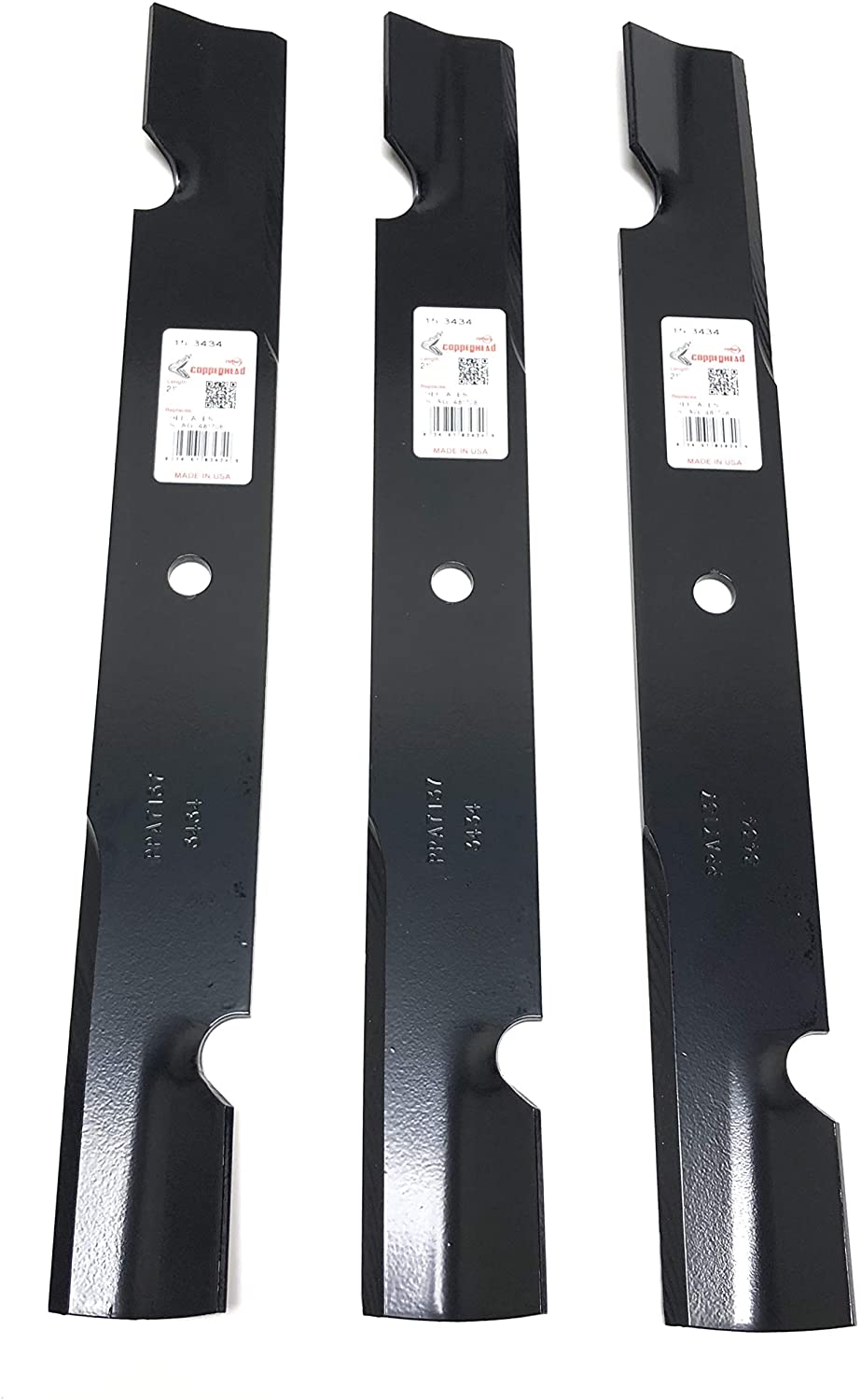 Scag 3 Made in USA, Heavy Duty, Heat Hardened, Replacement Blade Blade Part # 481708, 482879, 48111, A48111