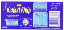 Load image into Gallery viewer, NestlÃ Walnut Whip Chocolate 99 g (Pack of 16, Total 48 Bars)
