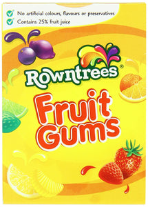 Rowntrees Fruit Gums 120g (Pack of 6)