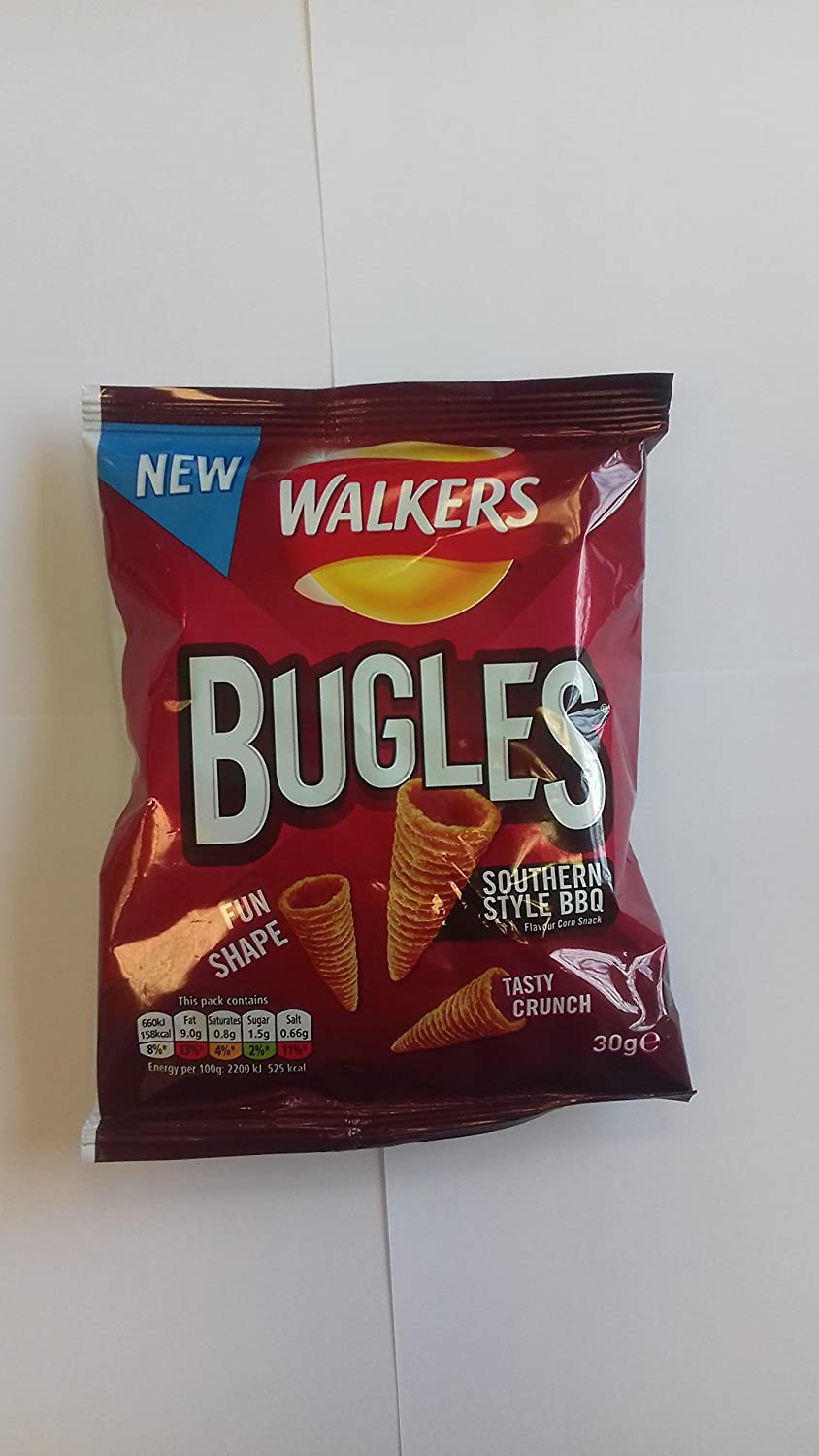 Walkers Bugles Southern Style BBQ 30g x 10