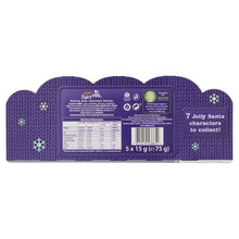 Load image into Gallery viewer, Cadbury Dairy Milk Mini Hollow Santas 5 X 15g (75g)
