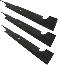 Load image into Gallery viewer, Rotary 52 – 54&quot; 2173 Heavy Duty Notched High Lift Commercial Lawnmower Blade Set (3)
